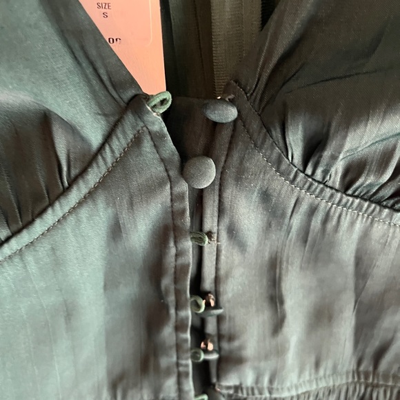 Anthropologie flare sleeve button up blouse - Picture 6 of 7